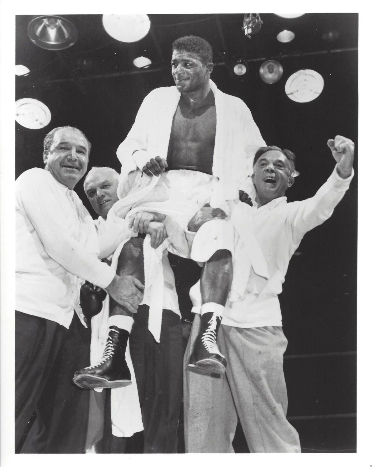 Floyd Patterson Wins Title Photo Boxing Picture