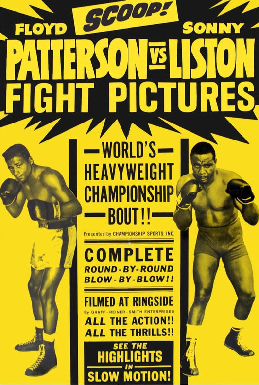 Floyd Patterson Vs Sonny Liston Keychain Boxing Keychain Picture