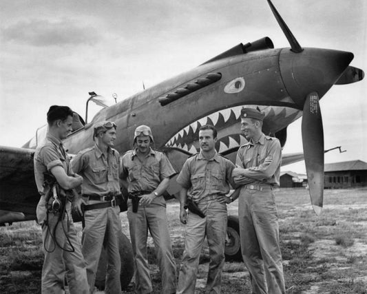 Flying Tigers Photo Picture Wwii Usa Us Army Navy Marines Military Pilots