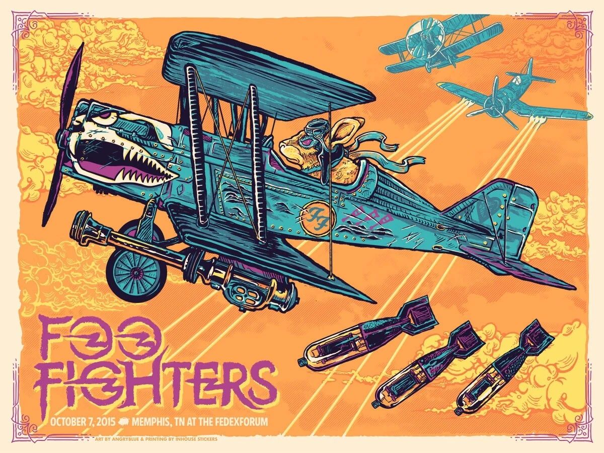 Foo Fighters Photo Music Rock Picture Memphis Tn