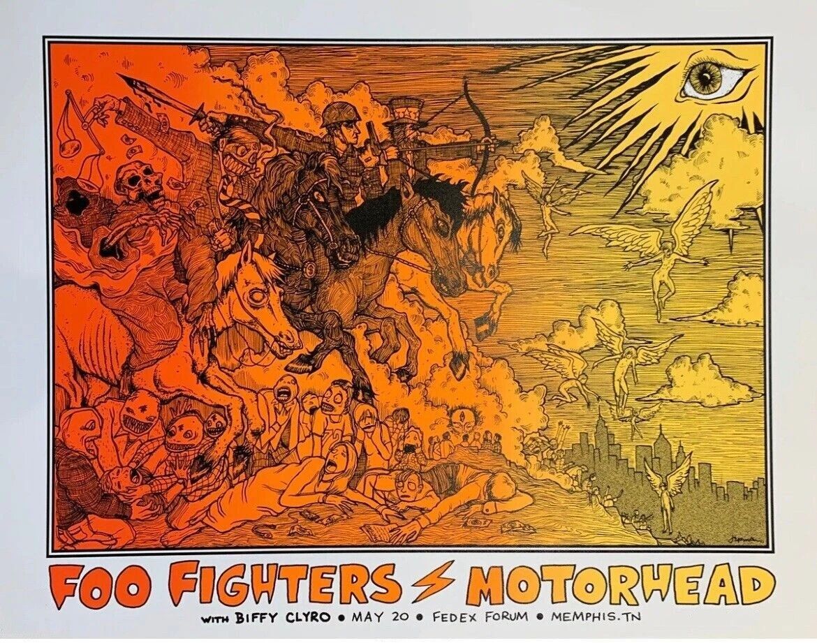 Foo Fighters Keychain Music Rock Picture Memphis Tn Motorhead