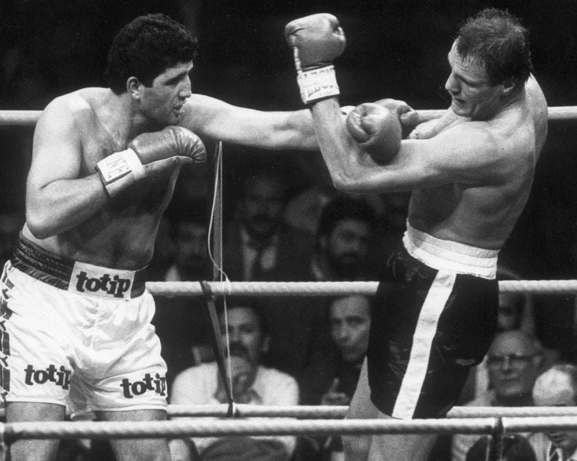 Francesco Damiani Vs Anders Lillen Eklund Keychain Boxing Picture
