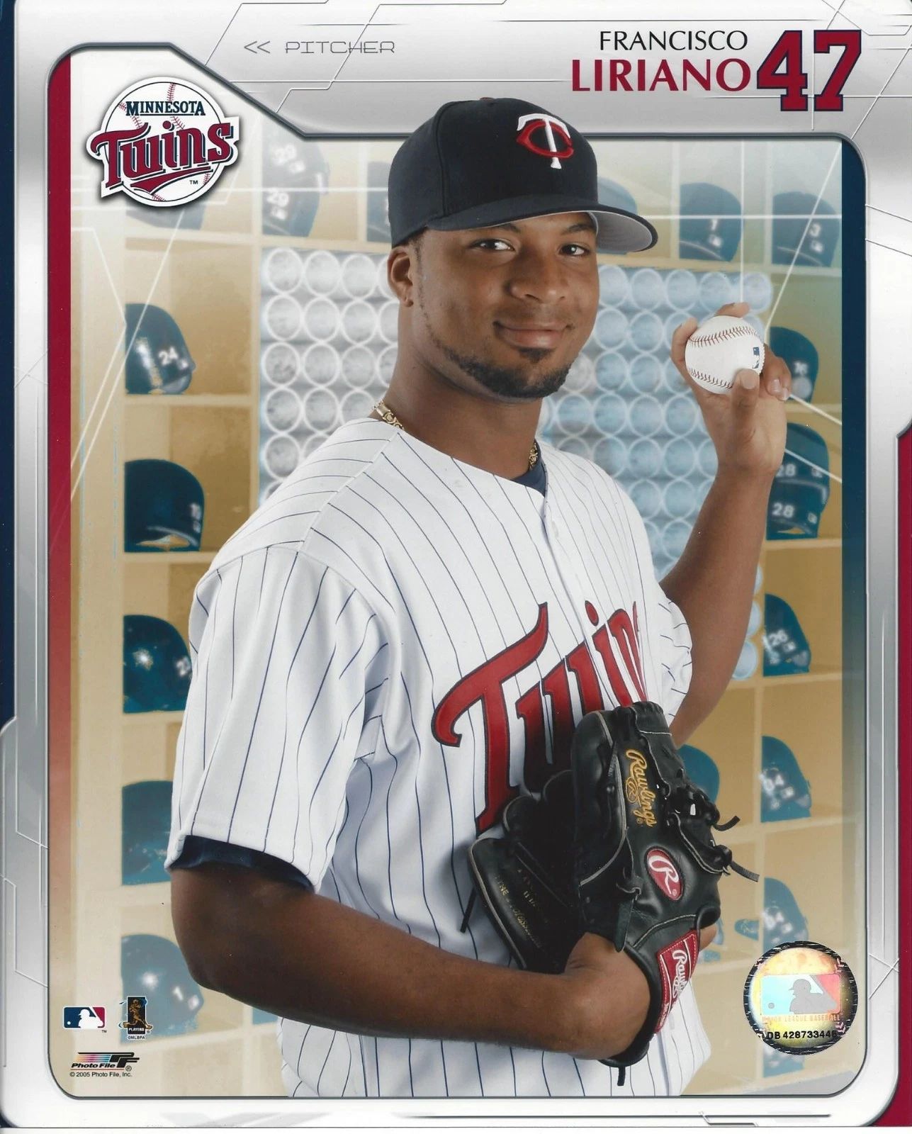 Francisco Liriano Photo Minnesota Twins Baseball Picture