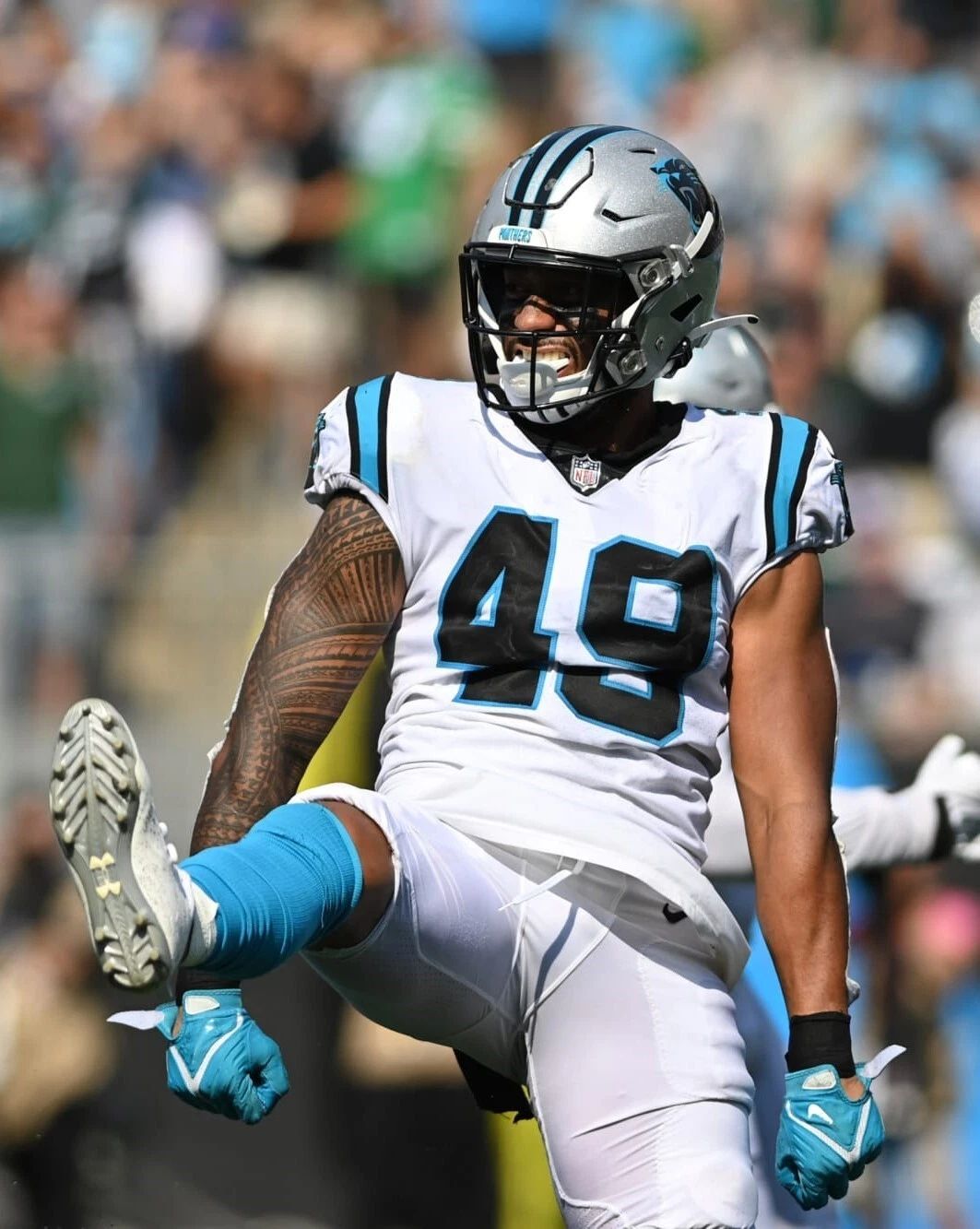 Frankie Luvu Magnet Carolina Panthers Picture Nfl Football
