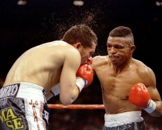 Frankie Randall Vs Julio Cesar Chavez Keychain Boxing Picture The Surgeon