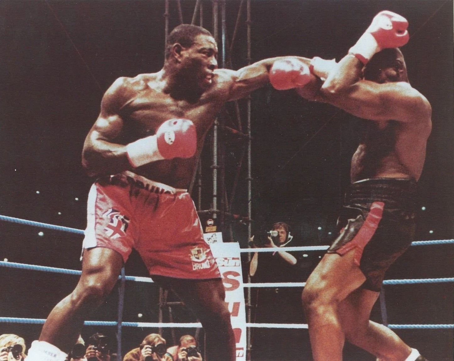 Frank Bruno Vs Oliver Mccall Keychain Boxing Picture