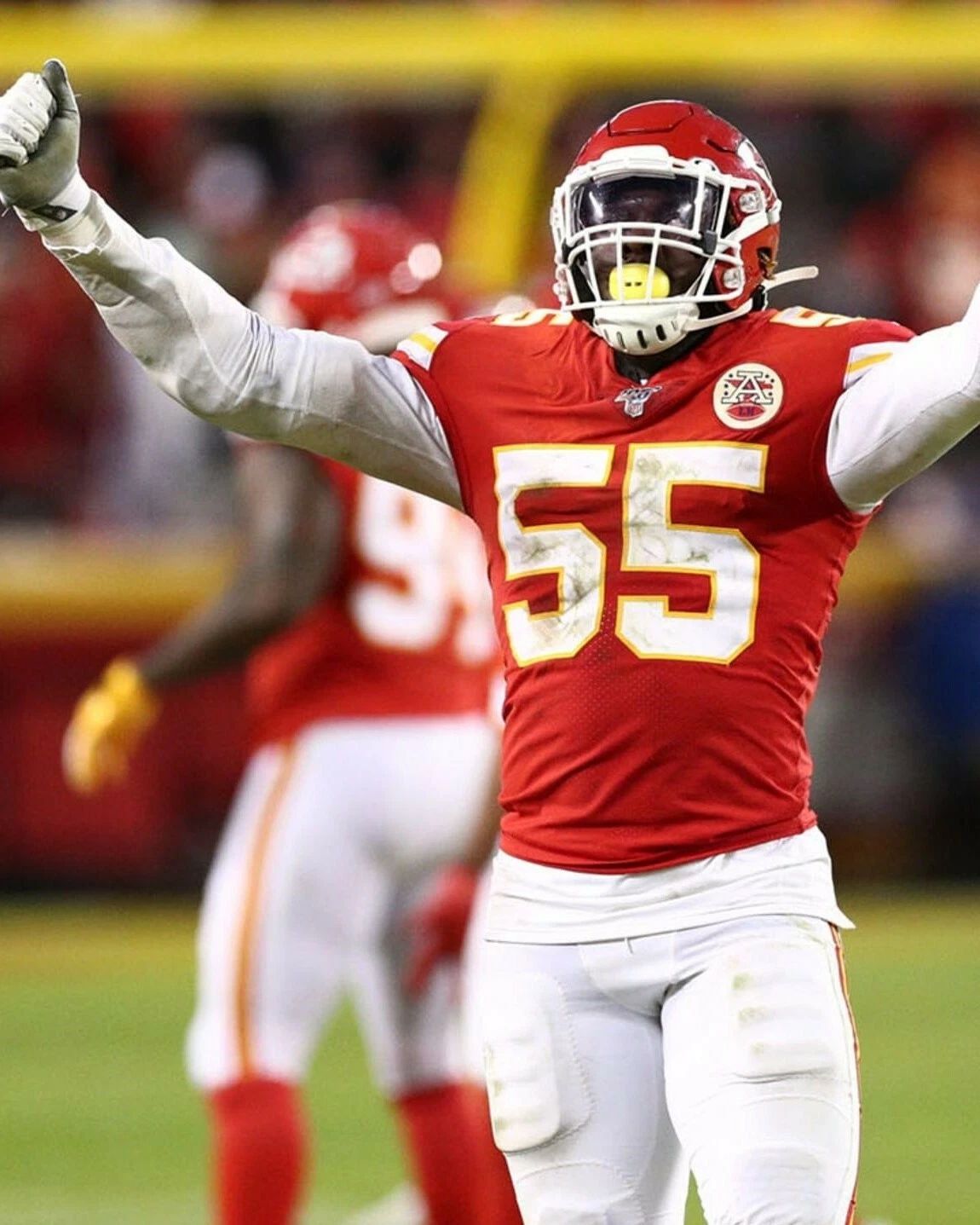 Frank Clark Photo Kansas City Chiefs Kc Nfl Football Picture
