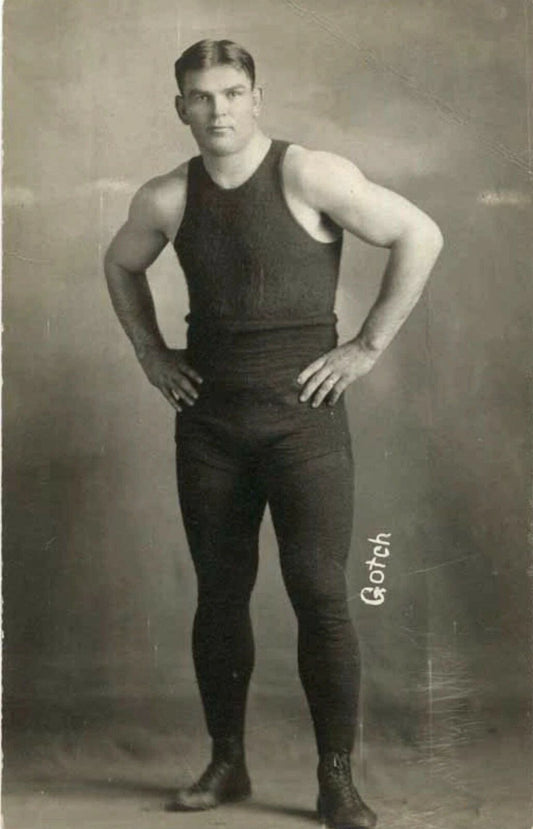 Frank Gotch Photo Wrestling Picture Wide Border