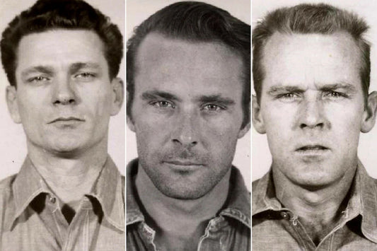 Frank Morris & Anglin Brothers Mug Shot Photo Crime Picture Alcatraz Escape
