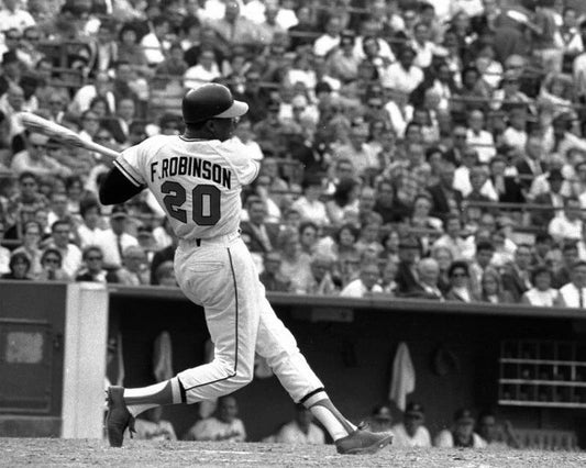 Frank Robinson Keychain Baltimore Orioles O'S Baseball Picture Mlb Swinging