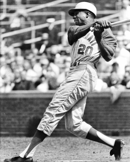 Frank Robinson Magnet Cincinnati Reds Baseball Picture Mlb At Bat