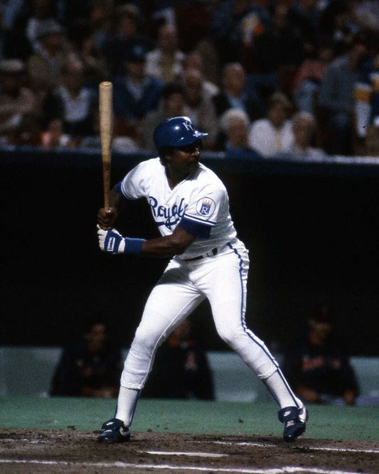 Frank White Magnet Kansas City Royals Kc Baseball Picture Mlb At Bat