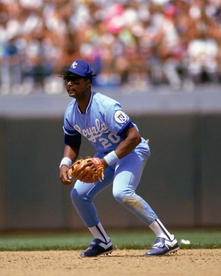 Frank White Photo Kansas City Royals Kc Baseball Picture Mlb On Field