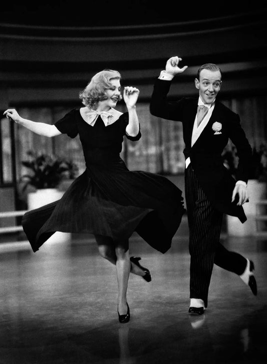Fred Astaire & Ginger Rogers In Swing Time Classic Picture Keychain Keychain