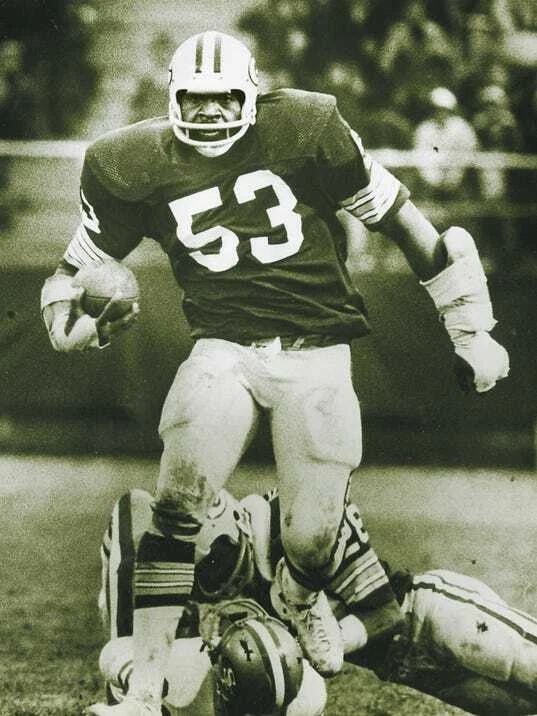 Fred Carr Keychain Green Bay Packers Picture Nfl Football Bw