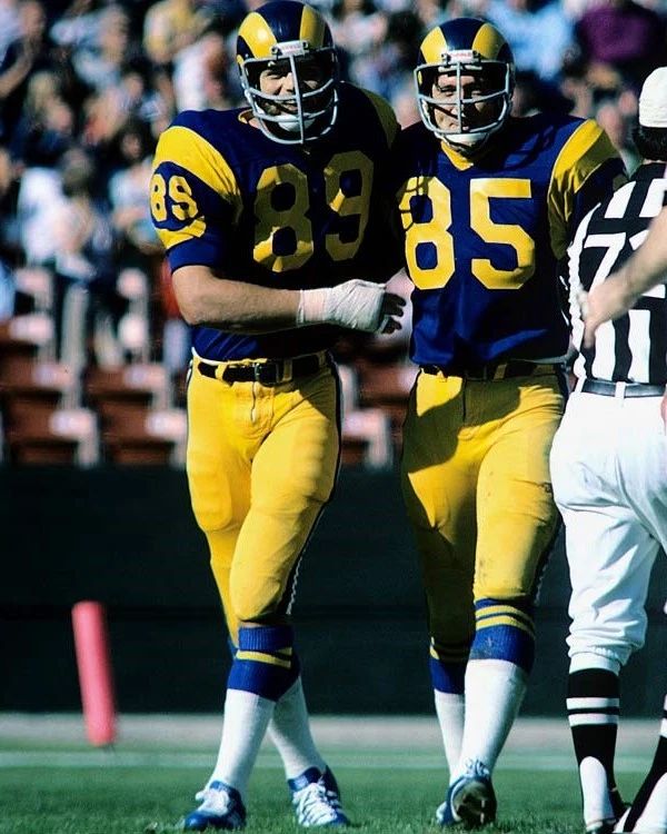 Fred Dryer & Jack Youngblood Photo Los Angeles Rams La Picture Nfl