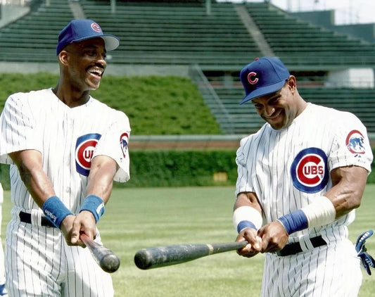Fred Mcgriff & Sammy Sosa Magnet Chicago Cubs Baseball Picture Mlb