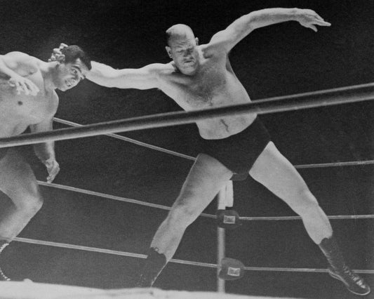 Fritz Von Erich Keychain Wrestling Picture Action