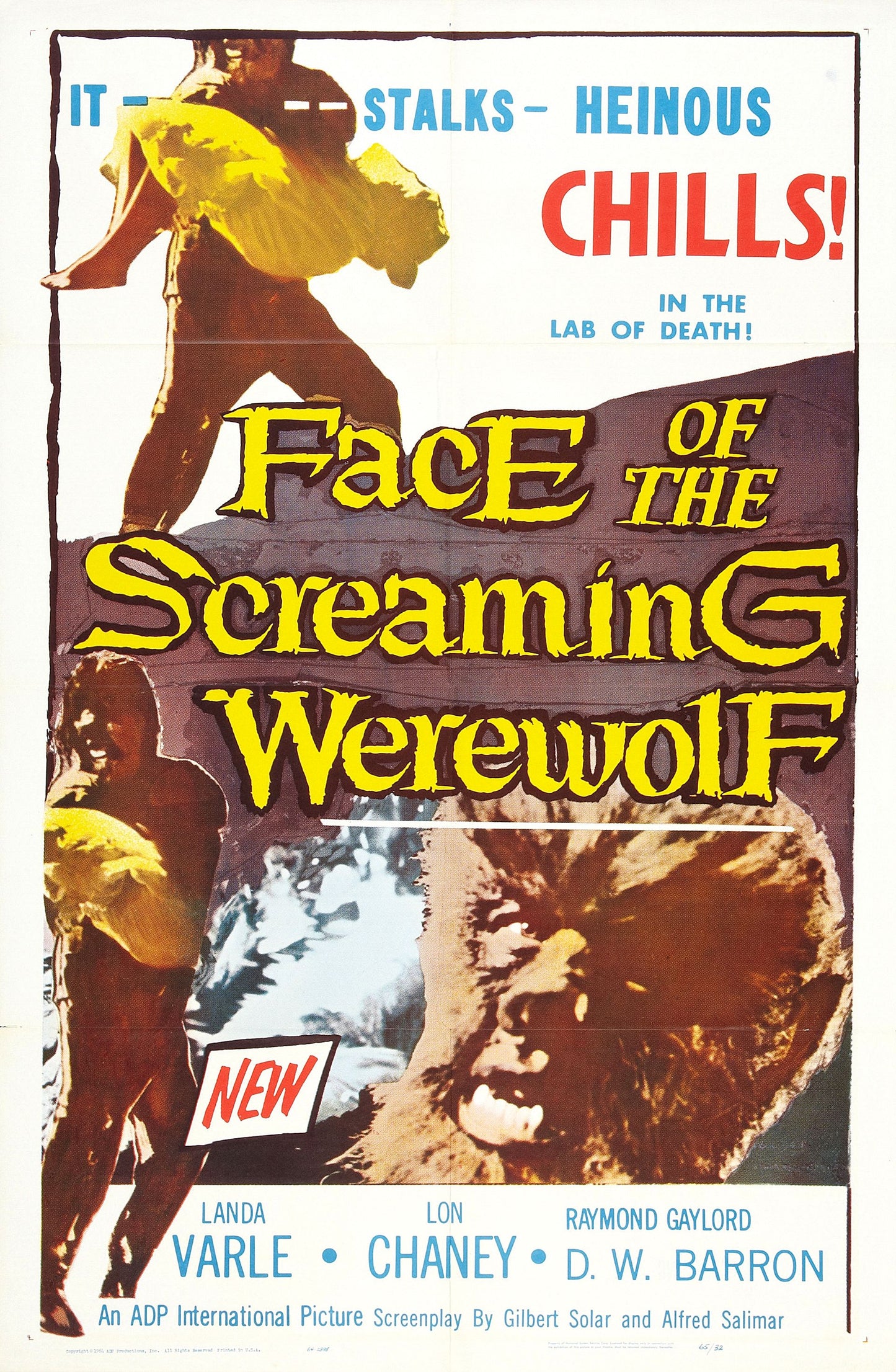 Face Of Screaming Werewolf 01 Movie Magnet