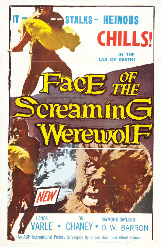 Face Of Screaming Werewolf 01 Movie Magnet
