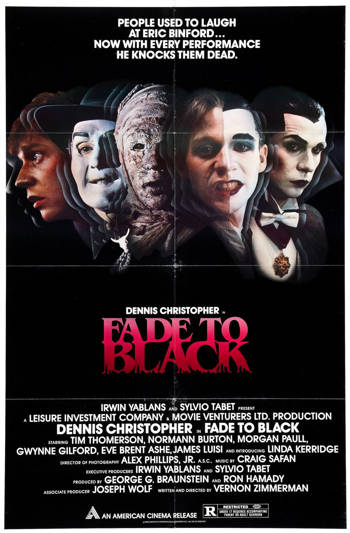 Fade To Black 01 Movie Magnet