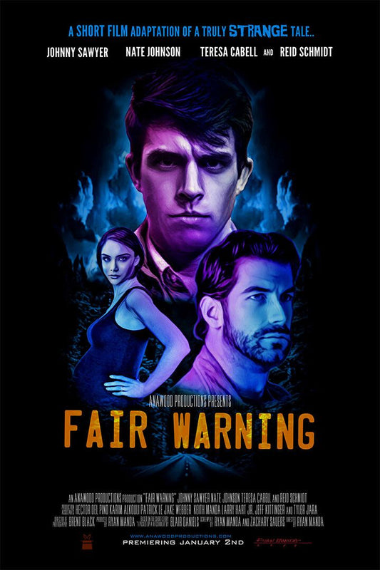 Fair Warning Movie Thriller War Veteran Print Jigsaw Puzzle