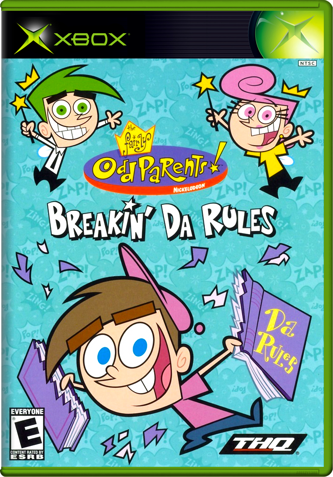 Fairly Oddparents, The Breakin' Da Rules Xbox Print Poster