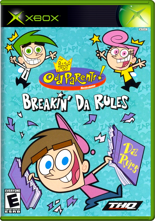 Fairly Oddparents, The Breakin' Da Rules Xbox Print Poster