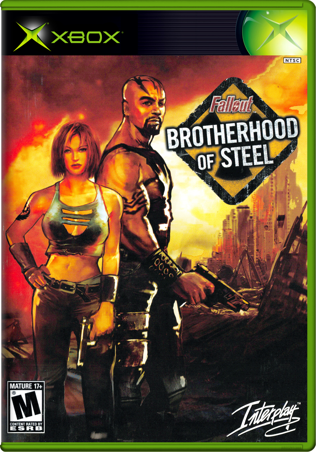 Fallout Brotherhood Of Steel Xbox Print Poster