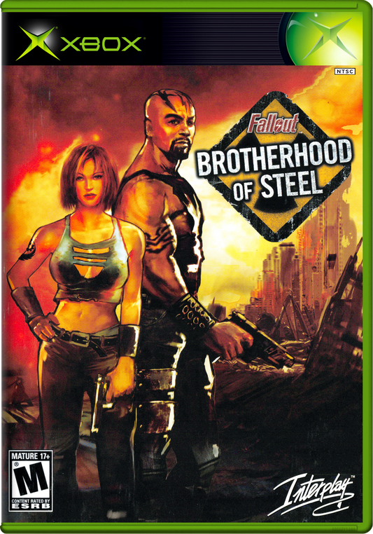 Fallout Brotherhood Of Steel Xbox Print Poster