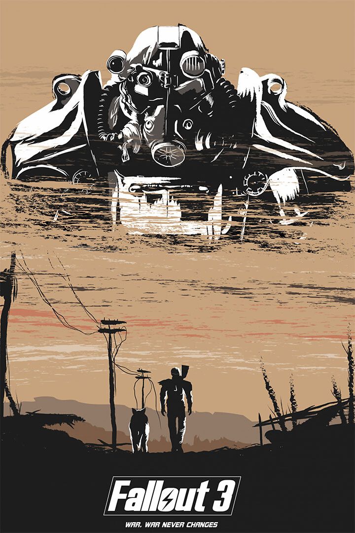 Fallout 3 Video Game Games Adventure Open World Jigsaw Puzzle