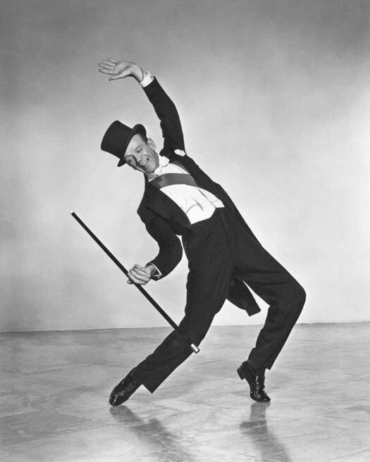 Famous Actor Dancer Fred Astaire Glossy Keychain Print Hollywood Portrait