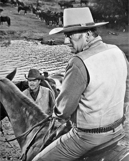 Famous Actor John Wayne Glossy Magnet Chisum Print Cowboy Celebrity Magnet 2