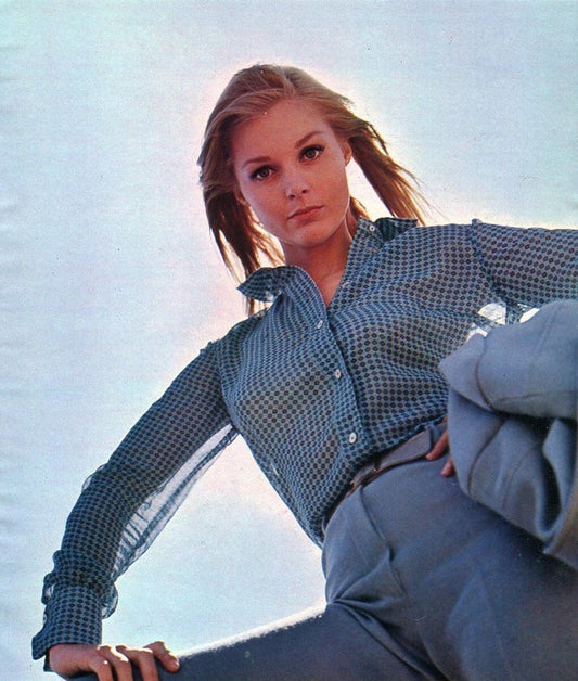 Famous Actress Carol Lynley Historic Publicity Picture Magnet Print