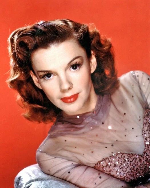 Famous Actress Judy Garland Glossy Magnet Print Movie Celebrity Portrait