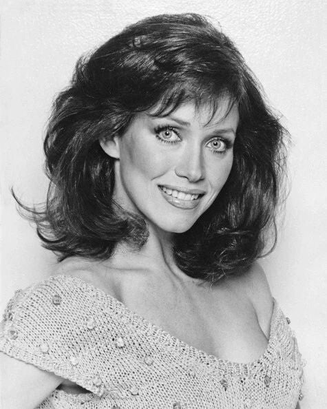 Famous Actress Tanya Roberts Glossy Keychain Print Celebrity Model Print 2