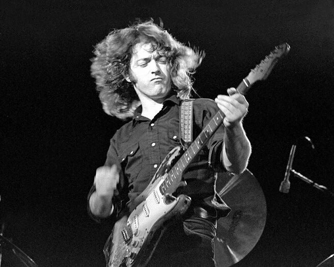 Famous Blues Guitarist Rory Gallagher Glossy Magnet Rock Music Magnet