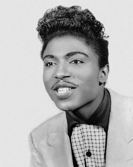 Famous Blues Singer Little Richard Glossy Keychain Music Print Piano Portrait 1