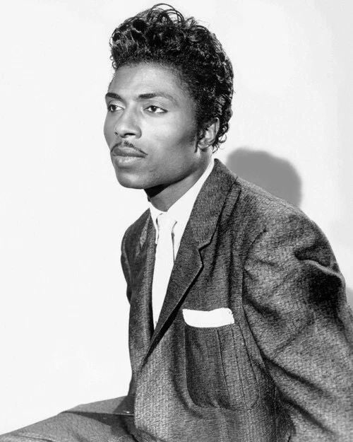 Famous Blues Singer Little Richard Glossy Magnet Music Print Piano Portrait 2