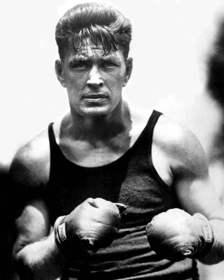 Famous Boxer Gene Tunney Glossy Photo Boxing Heavyweight Champion Print