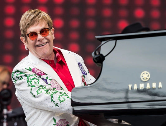 Famous British Musician Elton John Classic Magnet Picture Magnet Print