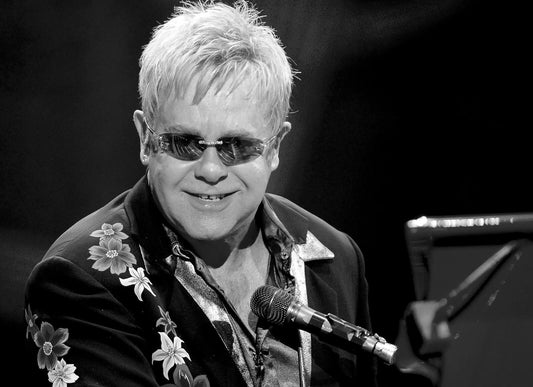 Famous British Singer Elton John Classic Magnet Picture Magnet Print