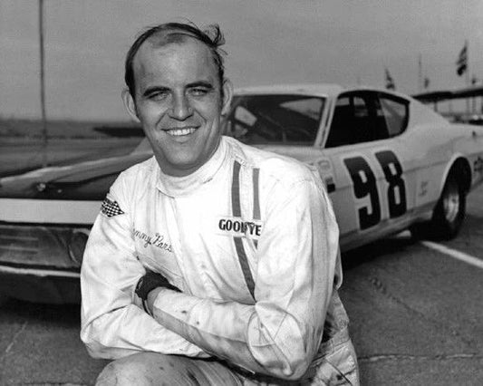 Famous Driver Benny Parsons Glossy Photo Print Portrait Stock Car Poster