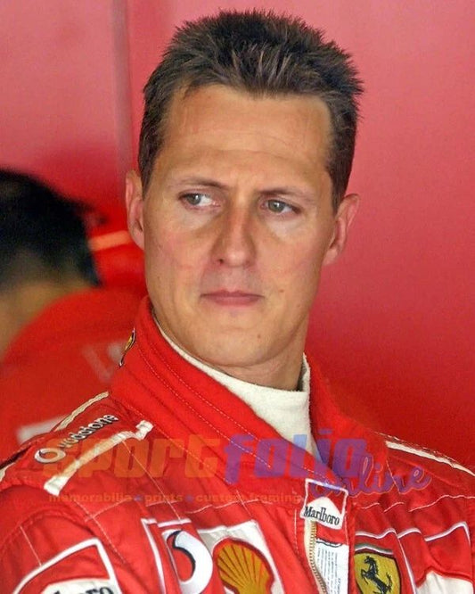 Famous Driver Michael Schumacher Glossy Keychain Formula One 1 Keychain
