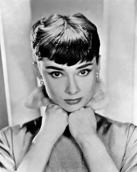 Famous Film Actress Audrey Hepburn Glossy Photo Celebrity Print