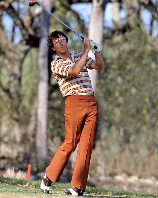 Famous Golfer Hale Irwin Glossy Keychain PGA Print Masters Us Open Keychain