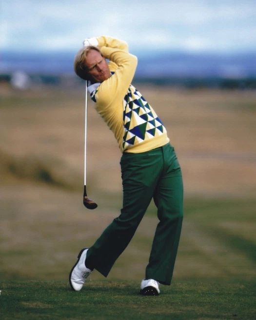 Famous Golfer Jack Nicklaus Glossy Photo PGA Print Masters Us Open Poster