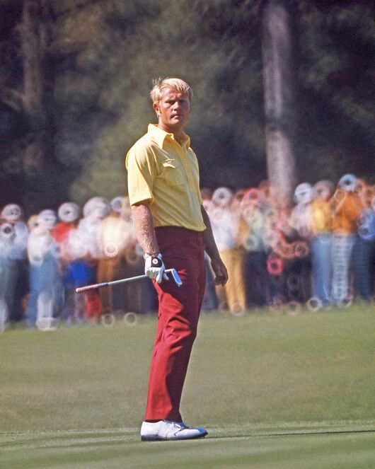 Famous Golfer Jack Nicklaus Glossy Magnet PGA Magnet 1
