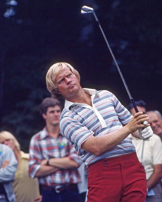 Famous Golfer Jack Nicklaus Glossy Keychain PGA Keychain Masters Us Open 1