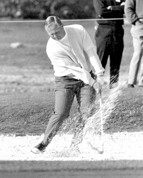 Famous Golfer Jack Nicklaus Glossy Photo PGA Swing Print Poster